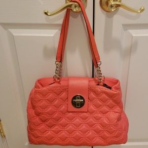 KATE SPADE Orange leather handbag